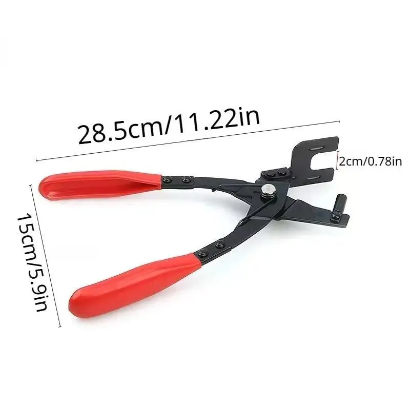 Car Exhaust Rubber Pad Removal Plier, Multipurpose Car Exhaust Rubber Pad Plier, Universal Car Body Repair Tool, Car Repair Manual Tool 2