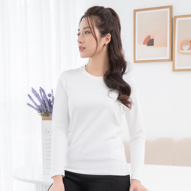 Áo Thun Giữ Nhiệt Nữ Dài Tay Nữ - chất vải thun lạnh