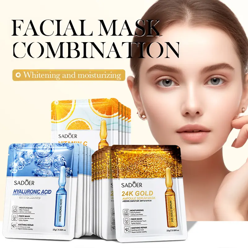 Hydrating, moisturizing, brightening, moisturizing and Delicate Mask Ampoule Essence Mask