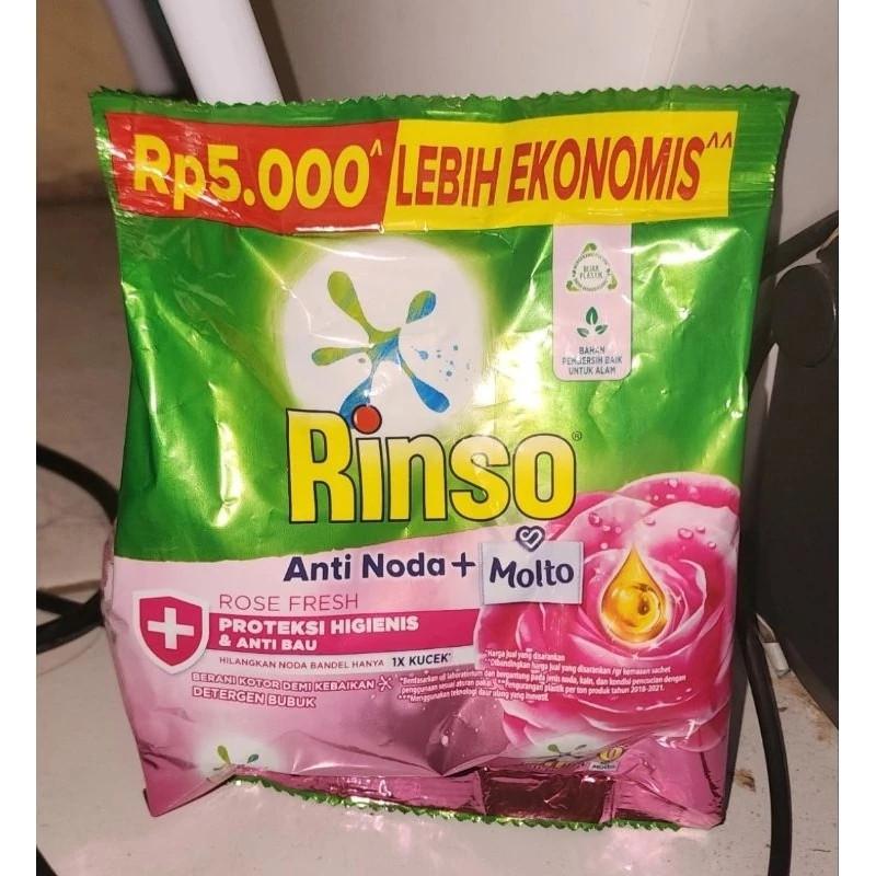Paket Hemat 7 pcs Detergen Rinso Bubuk 5000an 195gr 4