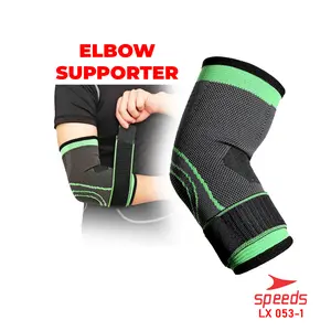 SPEEDS Dekker Olahraga Olahraga Pelindung Siku Support Gym Fitness 053-1