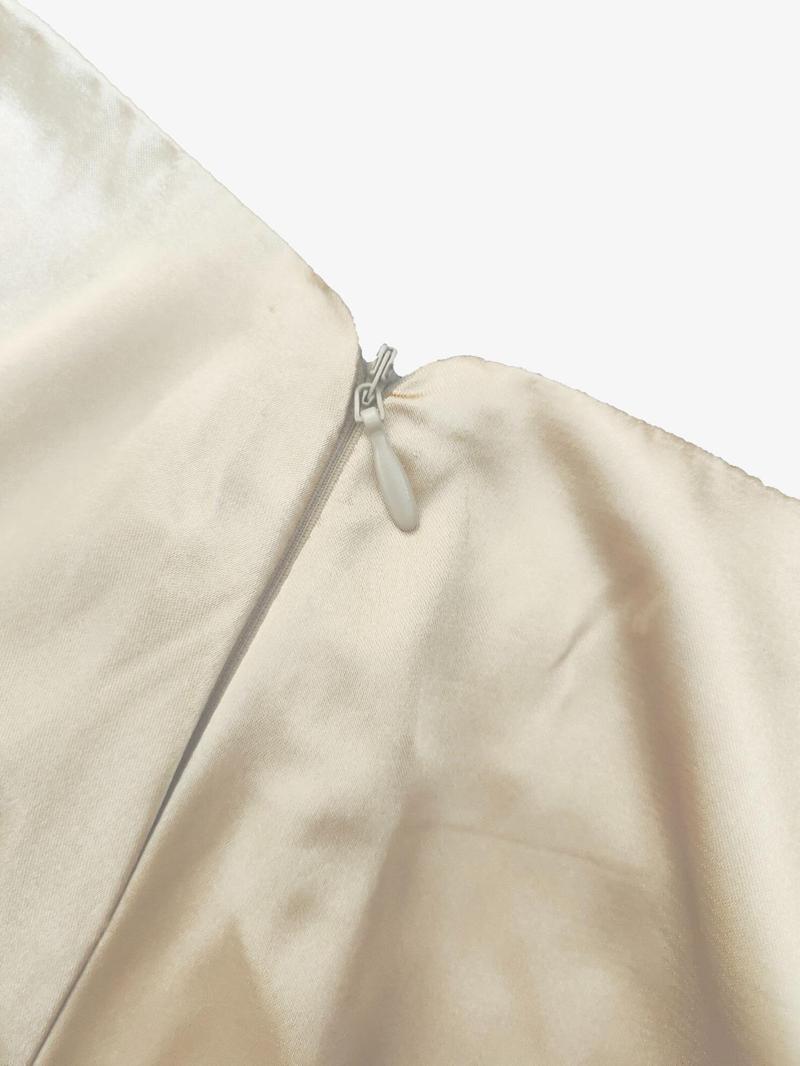 Product Introduction of Women's Solid Color Skirt, Elegant Fashion Casual Skirt for Daily Outdoor Wear, Ladies Bottoms for Summer 3