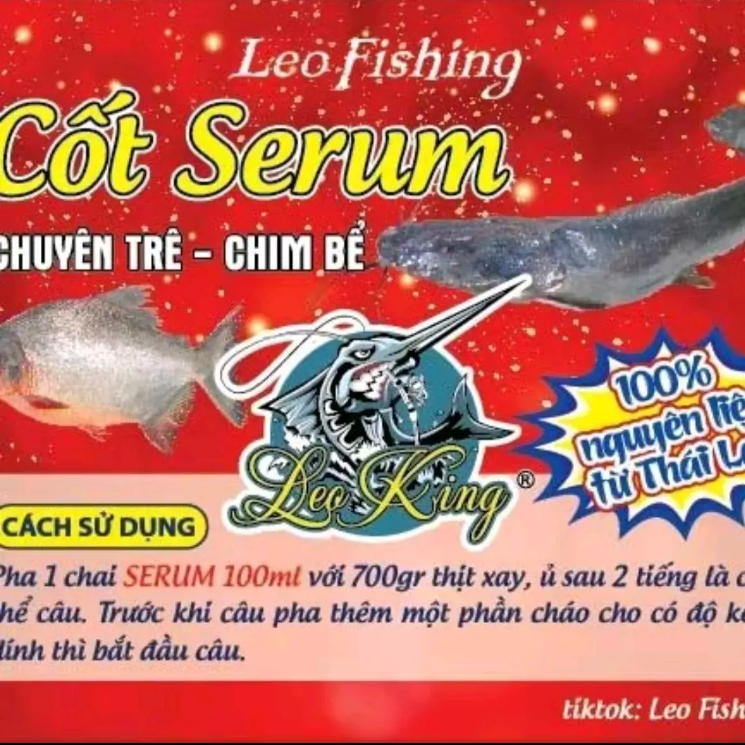 Compo 2chai Cốt Câu Cá Serum Leo Fishing