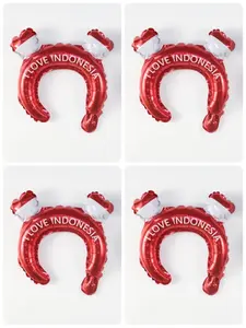 Balon Bando 17 Agustus / Balon 17 Agustus / Balon Dirgahayu RI / Balon Dekorasi Merah Putih / Balon Merah Putih / Balon Kemerdekaan RI