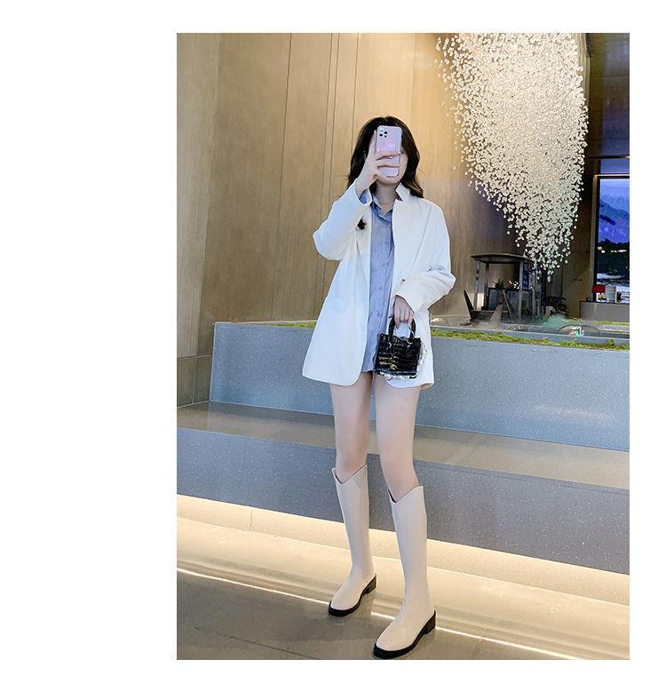 Product Introduction of Bốt Cao Bồi Phương Tây Cho Nữ, Bốt Dưới Đầu Gối, Bốt Hiệp Sĩ Cắt Chữ V Mới, Bốt Cao Đến Đầu Gối Giảm Béo, Mùa Thu Và Mùa Đông 10