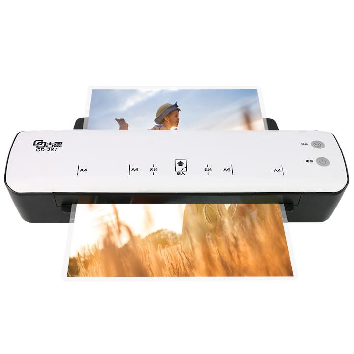 Máy ép plastic GD287 ép ảnh và giấy tờ bảo bằng khen khổ to nhất A4