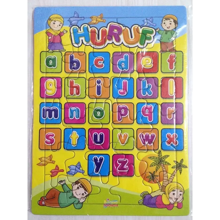 Aneka Puzzle Karton ukuran sedang 6