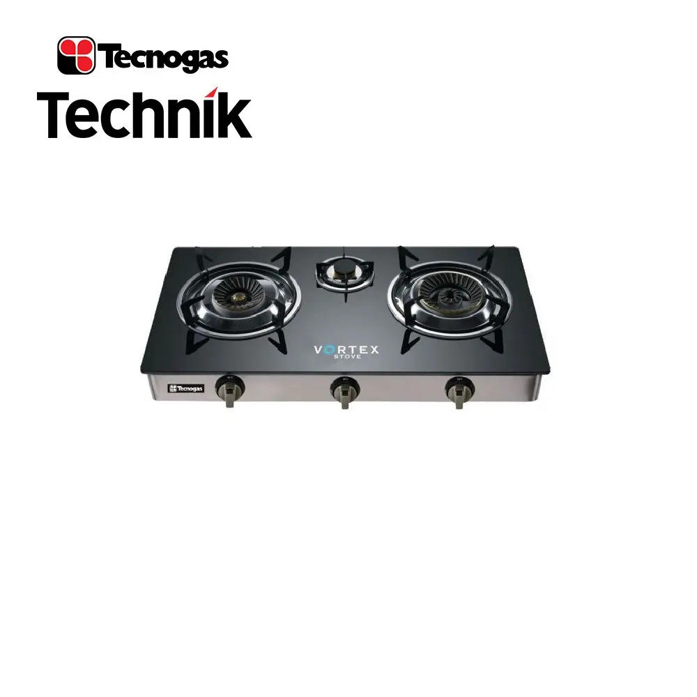 Tecnogas Technik 3 Gas Burners Stove