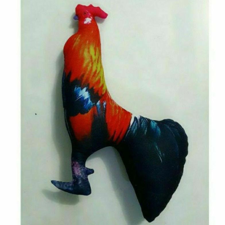 Gà tập lực, Gà Thú Bông 3D - Chất bông mềm - Áo khoác cho gà 0