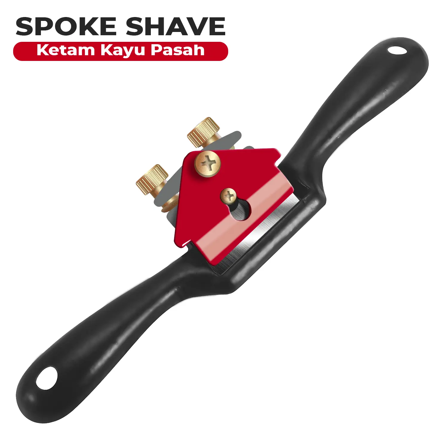 ALLEFIX Ketam Kayu Pasah Alat Serut Manual Spoke Shave Multifungsi P-7051