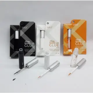 SALSA Strong  Series  Makeup Glue Putih / Hitam / Bening Make Up Lem Bulu Mata Eyelash Bulumata 4