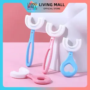 Sikat Gigi Bayi Silikon / Toothbrush Baby / Sikat Gigi Anak Bentuk U / Training Toothbrush