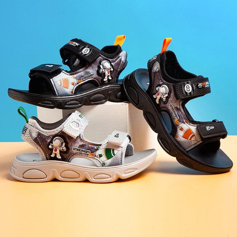 Dép Sandal Thể Thao Phi Hành Gia Cho Bé Trai Từ 4- 10 Tuổi Phong Cách Thời Trang  (D812)