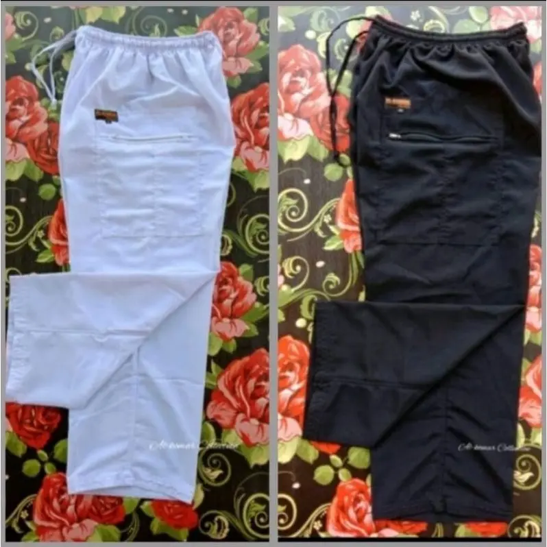 CELANA KOMPRANG PRIA UMRAH HAJI SHOLAT SANTAY PREMIUM FULL SIZE: S -- XXXXL 0