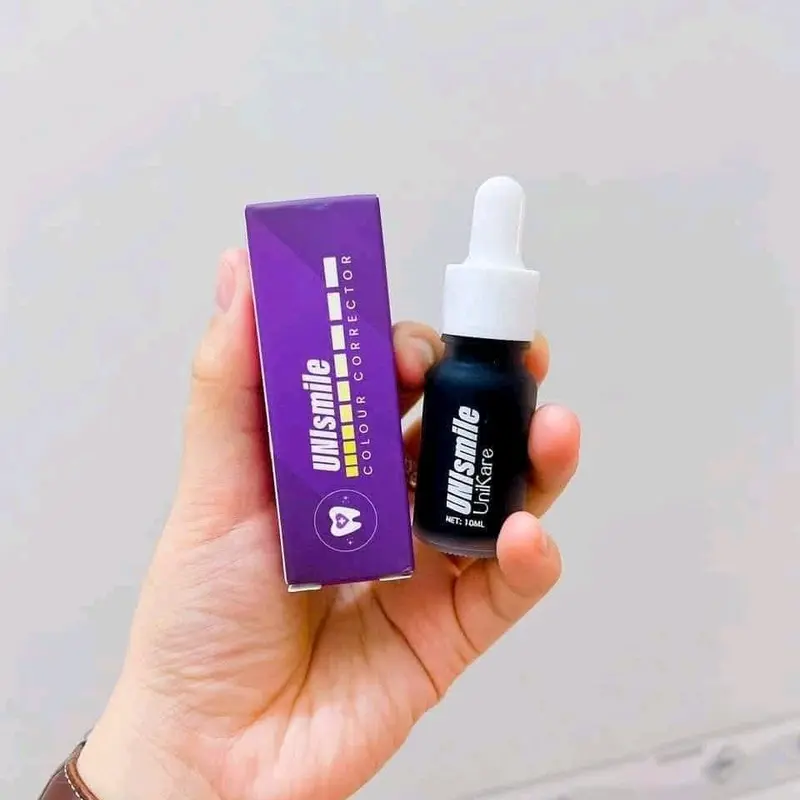 Serum Trắng Răng UNIsmile & Serum Unikare Cải Thiện Răng Vàng ( 1 Chai ) 6