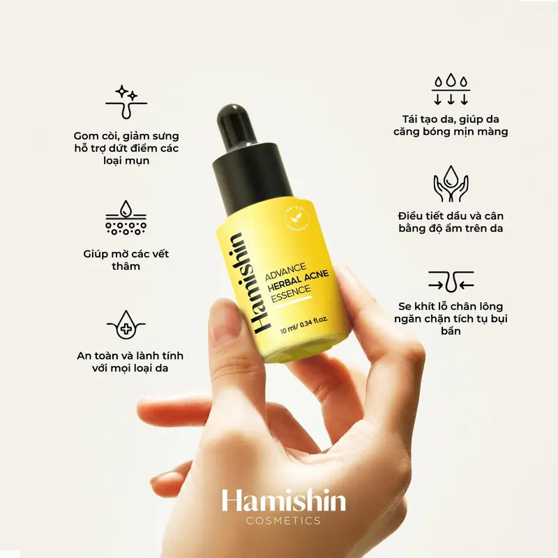 [Mẫu mới] Serum ngừa mụn ẩn li ti, mụn đầu đen HASMI Cosmetics 2