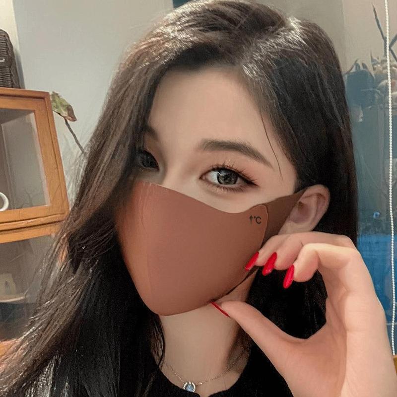 Product Introduction of 1 Pc Warm Windproof Mask Winter Women Men Solid Color Outdoor Adjustable Face Mask Sunscreen Cycling Running Mask Fashion Accessories 33