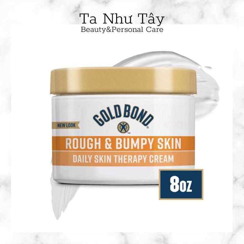 Kem Dưỡng Ẩm Gold Bond Rough and Bumpy Skin Daily Skin Therapy Cream (bản Mỹ ) 226gr