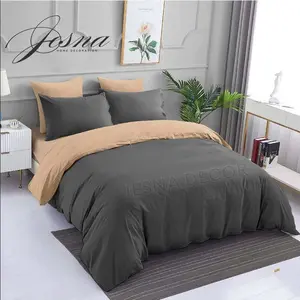 BEDCOVER SET AESTHETIC POLOS BOLAK BALIK TWOTONE
