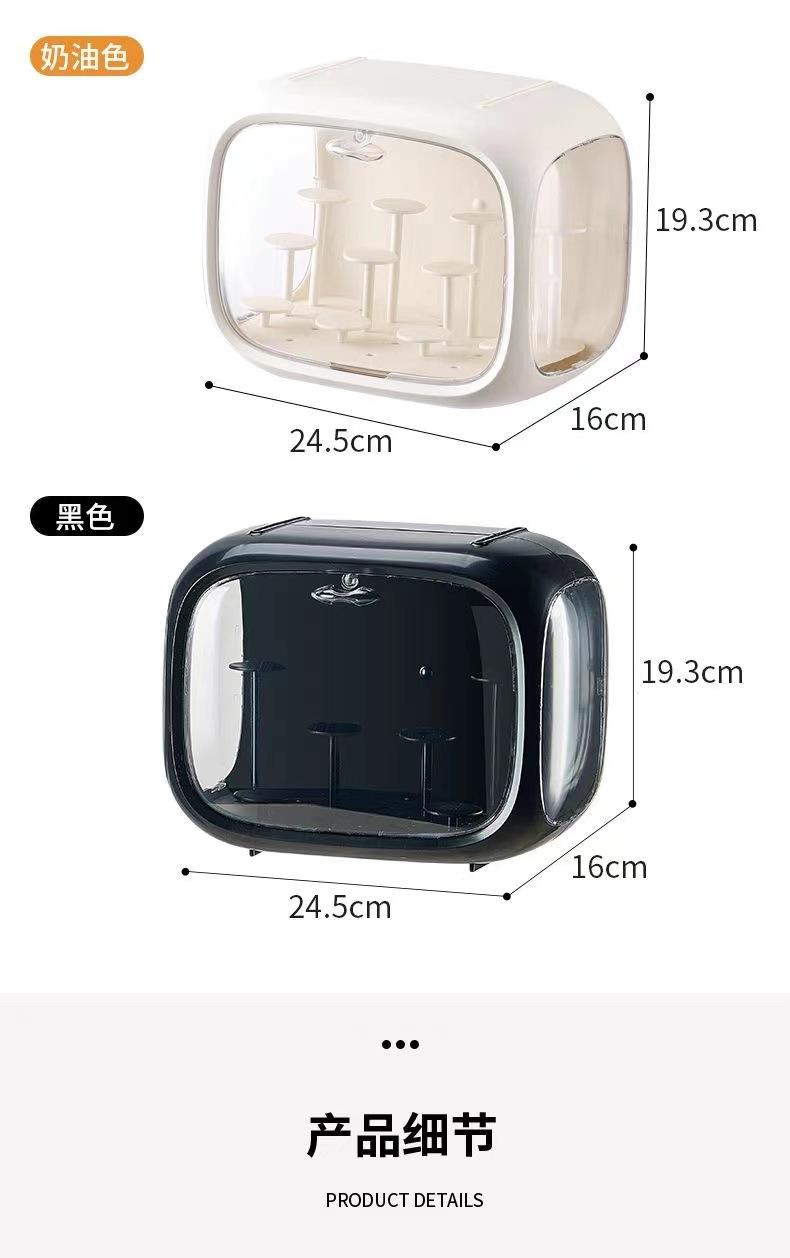 Product Introduction of Blind Box Figurine Storage Box with Light Desktop Display Stand Acrylic Cartoon Plastic Space Capsule 9