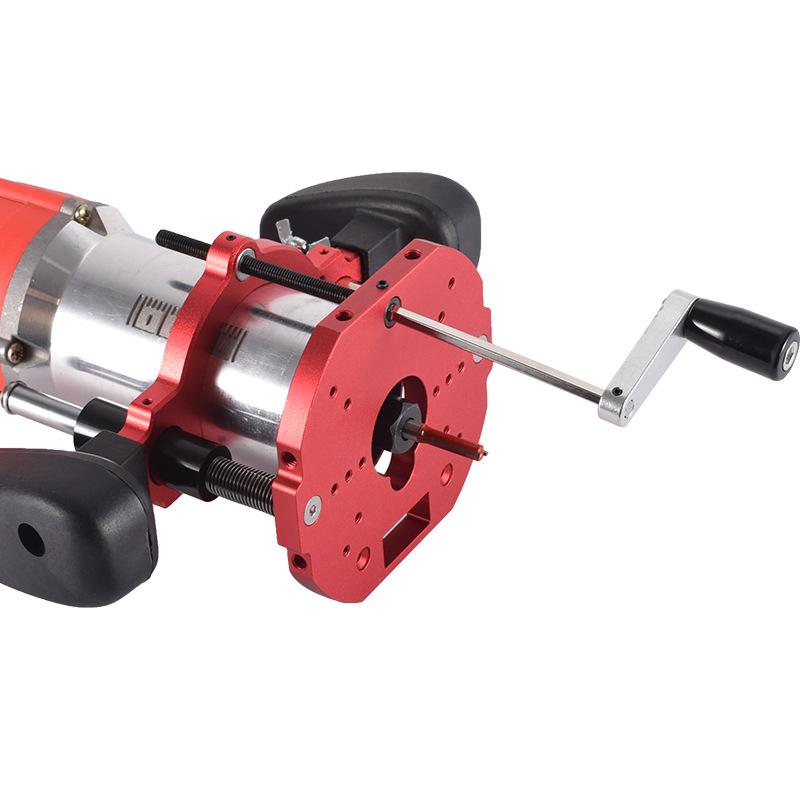 Dongcheng-Máy Cồng Nhỏ Để Chế Biến Gỗ, Tông Đơ Đảo Ngược, Nền Tảng Làm Việc Nâng Cao, Đế Kiểu Áp Suất Xuống, Tenon Có Rãnh, Bàn Đảo Ngược 4