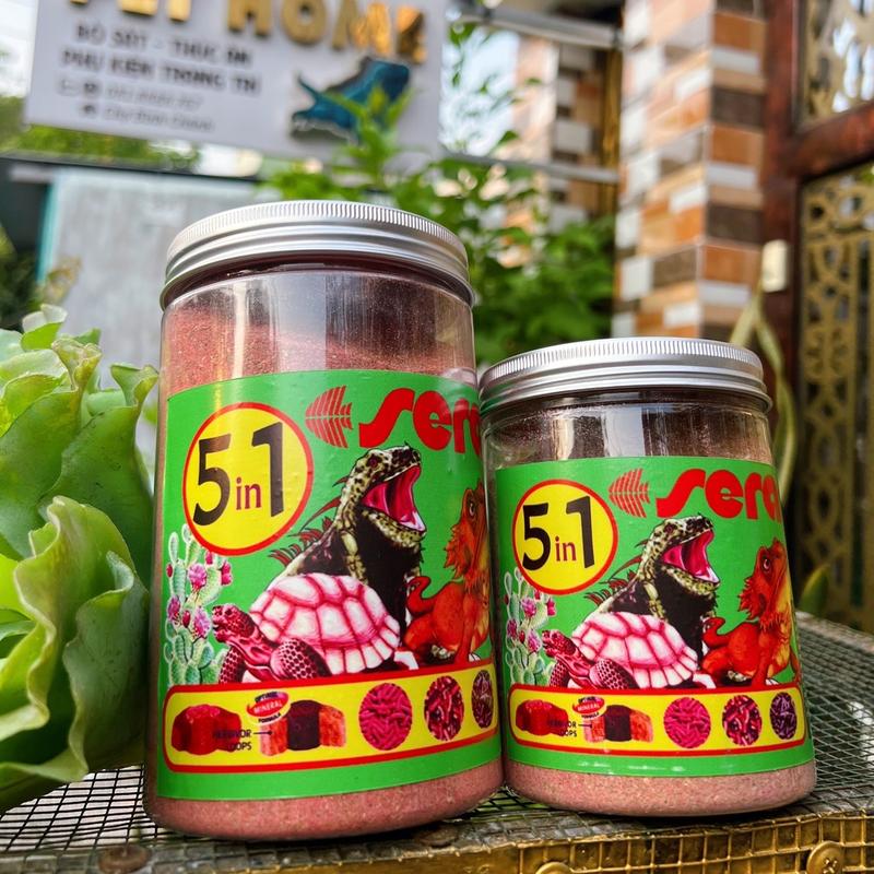 Thức Ăn 5.1 500g Iguana Rồng Nam Mỹ Pet Home 500g