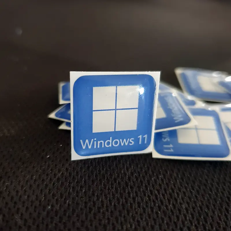 Stiker Timbul Emblem Windows 11 3