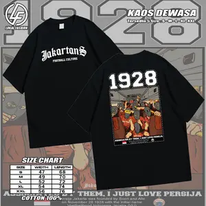 Jakartans Football Culture x T-Shirt Kaos Tigers Jakarta x Persija Jakarta