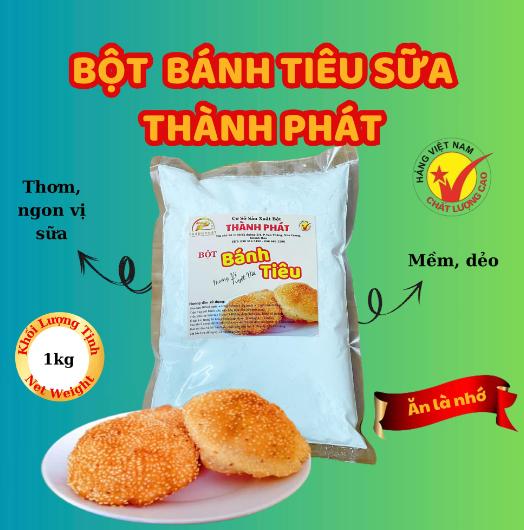 Bột bánh tiêu sữa Thành Phát Thơm Ngon Túi 1KG