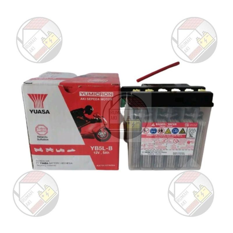 AKI MOTOR JUPITER Z BURHAN, VEGA RR, FIZ R YB5-LB YUASA ORI Accessories Motorcycle 3
