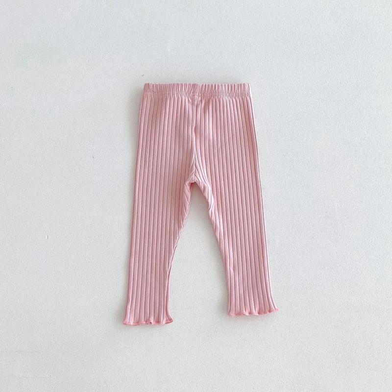 Product Introduction of 2024 Children Stripes Cotton Pants Fashion Casual Vertical Solid Leggings for Girls Baby Boy Bottoming Trousers Autumn Pantyhose 17