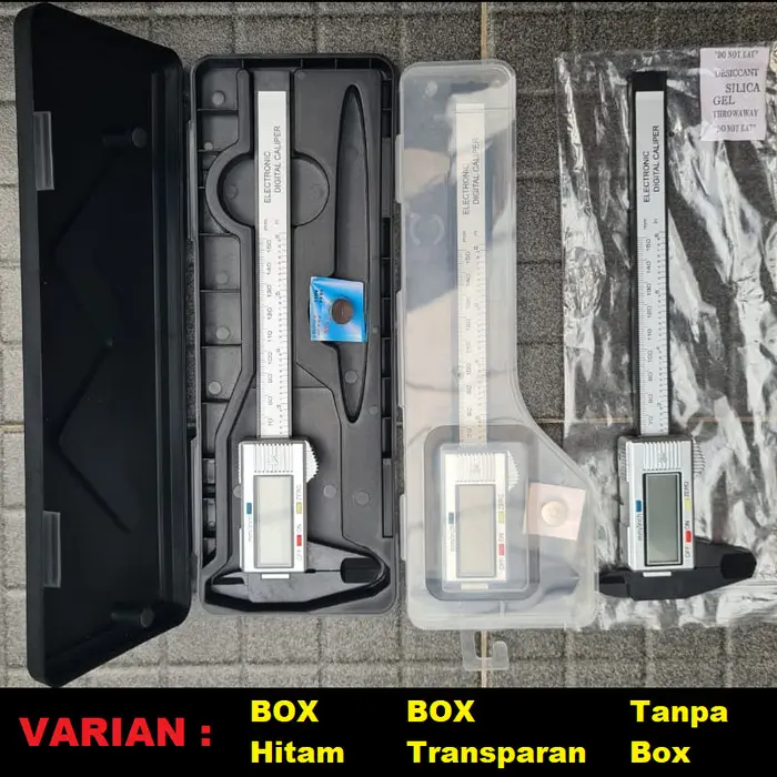 JANGKA SORONG SKETMAT SIGMAT DIGITAL VERNIER CALIPER CARBON LCD SCREEN - 2