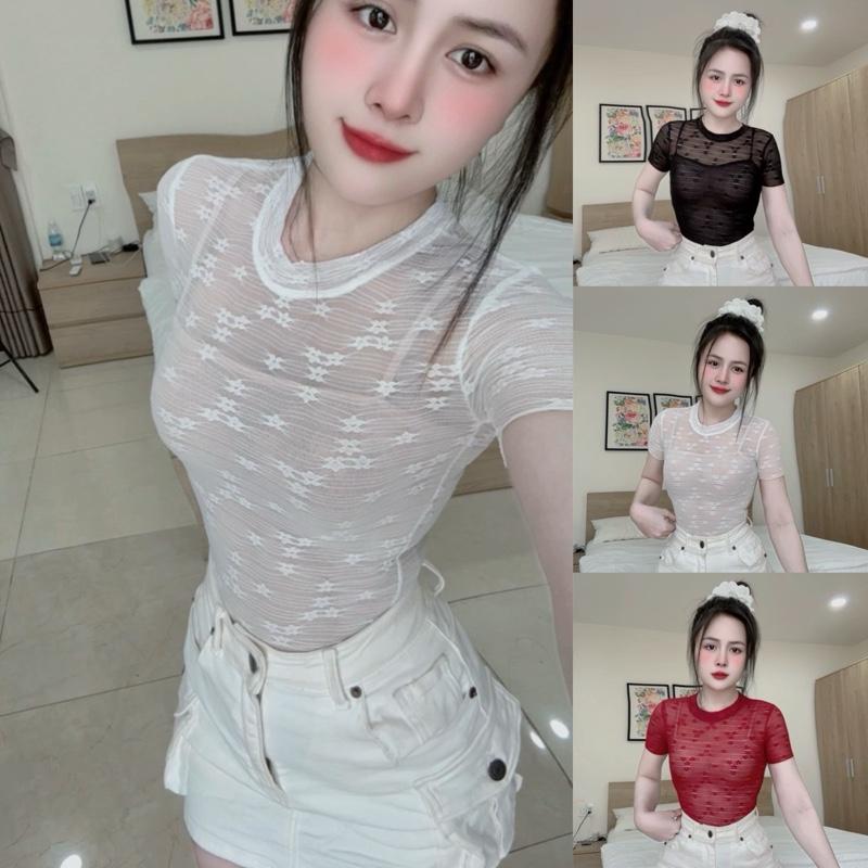 (Tặng kèm bra) Áo Tk cổ tròn basic nhà LYNH ZENA_A189