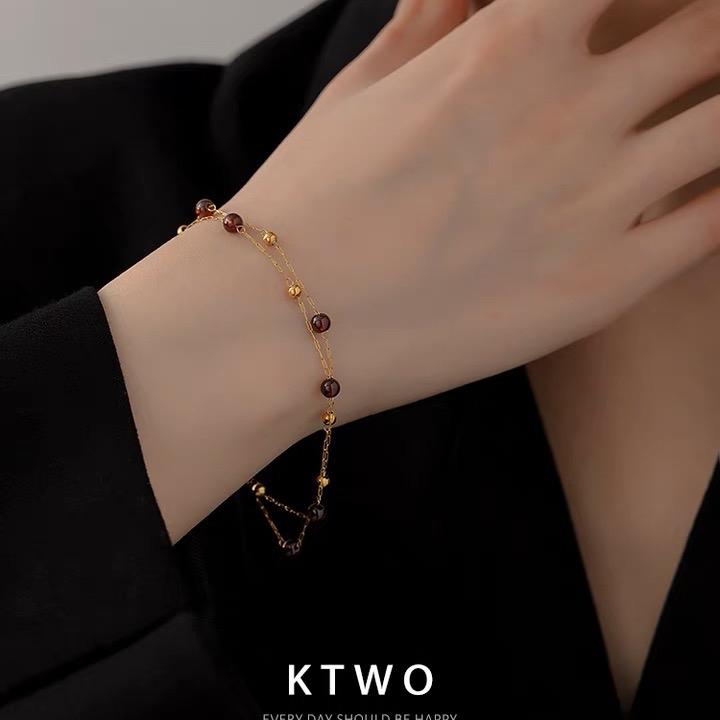 Gelang Tangan Wanita 2 Layar Mata Merah