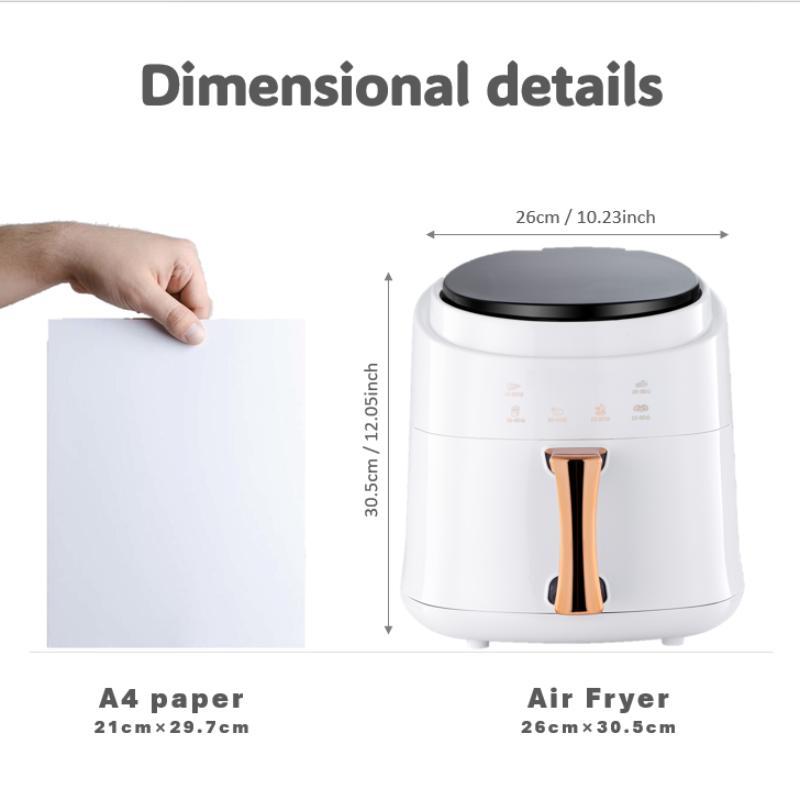 1400W 5L Large Capacity Digital Air Fryer, 1 Piece Multifunctional 360 Degree Rotating Air Fryer, Household Kitchen Appliances For Daily Use, Kitchen Accessories, Smart Air Fryer, Stocking Fillers Gift 4