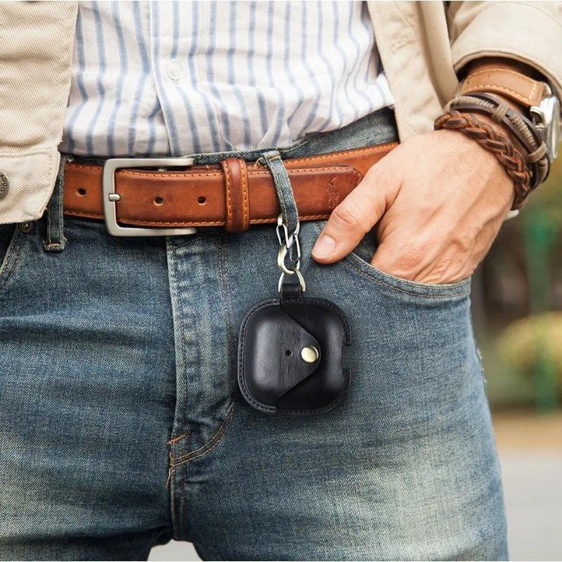 Ốp Airpods 4, Chất Liệu Da, Hộp Đựng Tai Nghe Doanh Nhân, Vỏ Tai Nghe, Vỏ Tai Nghe, Bao Da PU Sang Trọng, Có Móc, Thích Hợp Cho Airpods 4 Phụ Kiện Nghe Nhạc 4