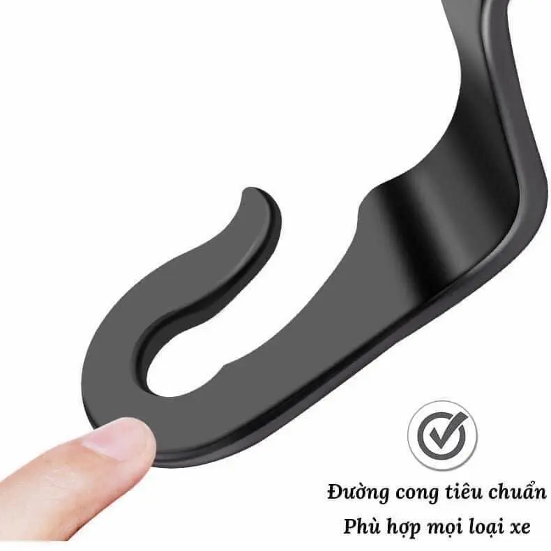 Móc treo đồ sau ghế ô tô 4