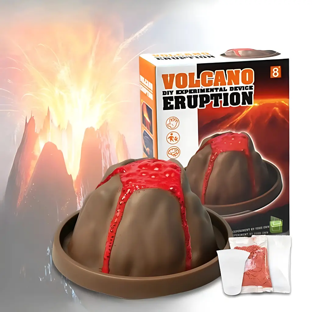 Toy Studio Mainan Edukasi Anak STEM Volcano Eruption / Erupsi Gunung Science Experiment