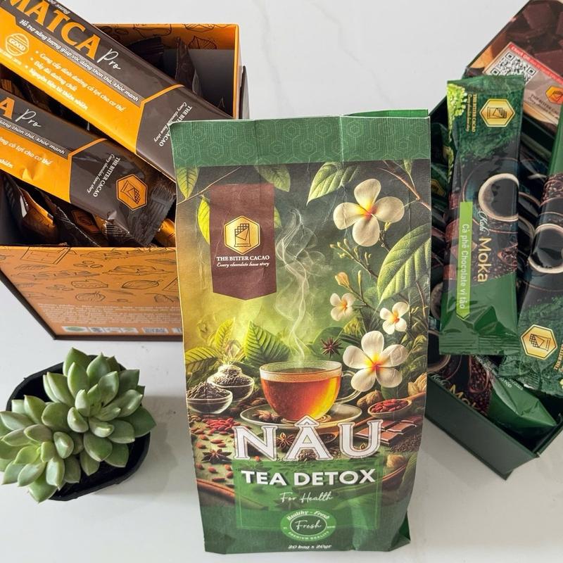 Combo 3 sản phẩm cacao +trà tổng 60 gói