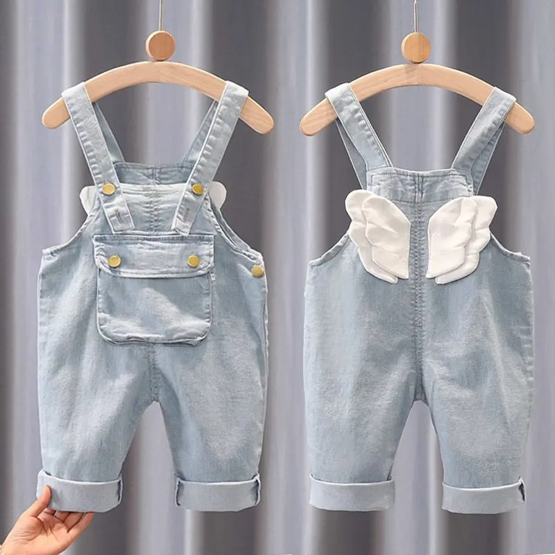 Quần Dài Yếm Denim Cho Em Bé Quần Áo Mùa Xuân Và Mùa Thu Cho Trẻ Sơ Sinh Quần Dài Một Mảnh Phong Cách Phương Tây Cho Bé Gái Và Bé Trai Từ 0123 Tuổi, Thích Hợp Cho Mùa Xuân Và Mùa Thu, 2024