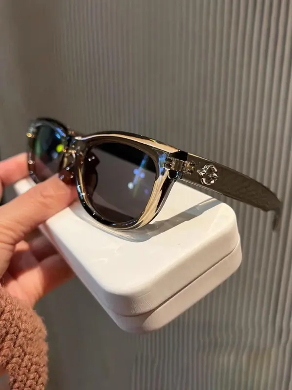 Vintage Cat Eye Frame Sunglasses, Trendy Casual Sunglasses for Everyday Use, Fashion Accessories for Outdoor Activities 0