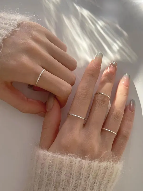 Women's Elegant Minimalist Ring Set, Trendy Exquisite Ring Set, Fashionable All-match Accessories As Gift for Women & Girls 2