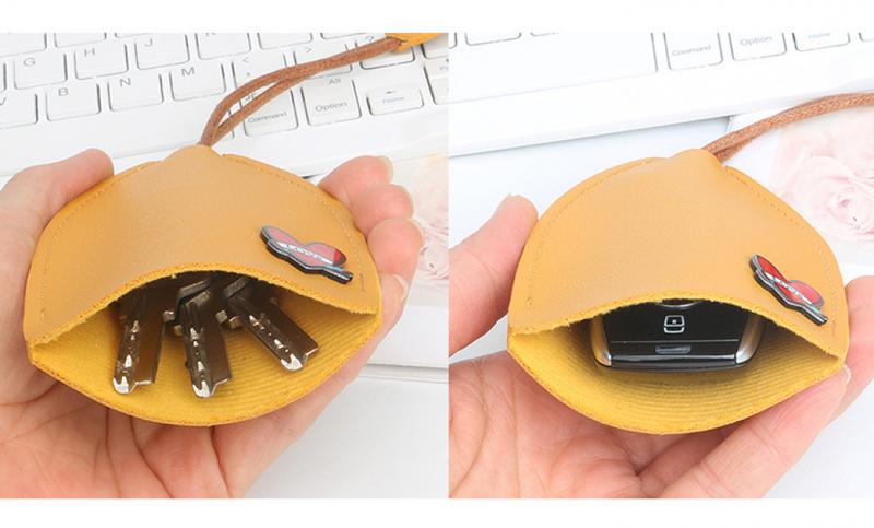 Product Introduction of Hộp Đựng Chìa Khóa Xe Hơi, Túi Đựng Thời Trang, Thiết Kế Sáng Tạo, Hoạt Hình Và Dễ Thương, Thích Hợp Cho Nữ, Tương Thích Với Volkswagen Và Mercedes-Benz, Kích Thước Nhỏ Và Nhỏ Gọn Móc Khoá Móc Khóa 2