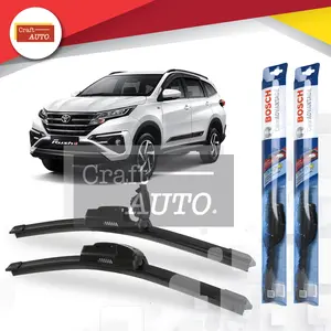 Wiper Mobil Frameless Toyota Rush 2018 - Onward Ukuran 22" & 16"" Sepasang (2pcs) Bosch Clear Advantage
