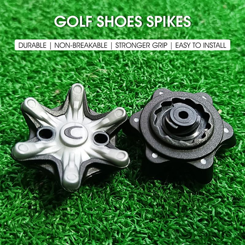 10Pcs Golf Shoes Spikes Universal Fast Studs TPR Soft Golf Shoes Pins Replacement Training Aids for Golf Training 0