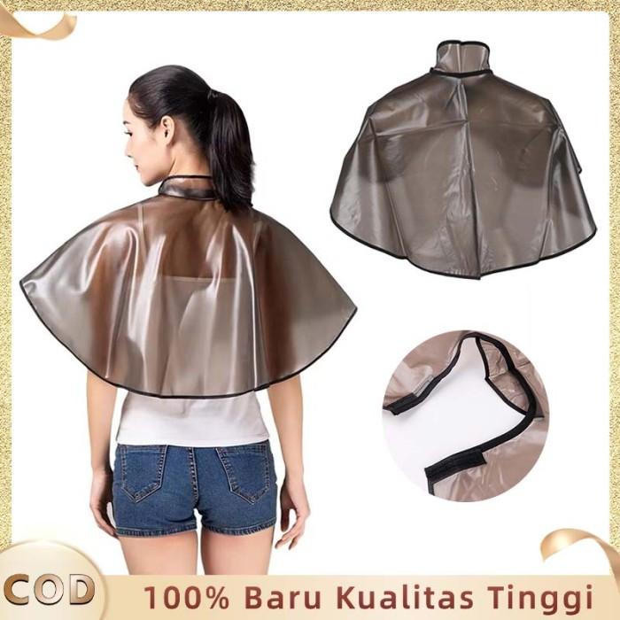 Cape / Kip Cat Rambut Salon Barber Cat Transparant Hitam Jubah - Shop ...