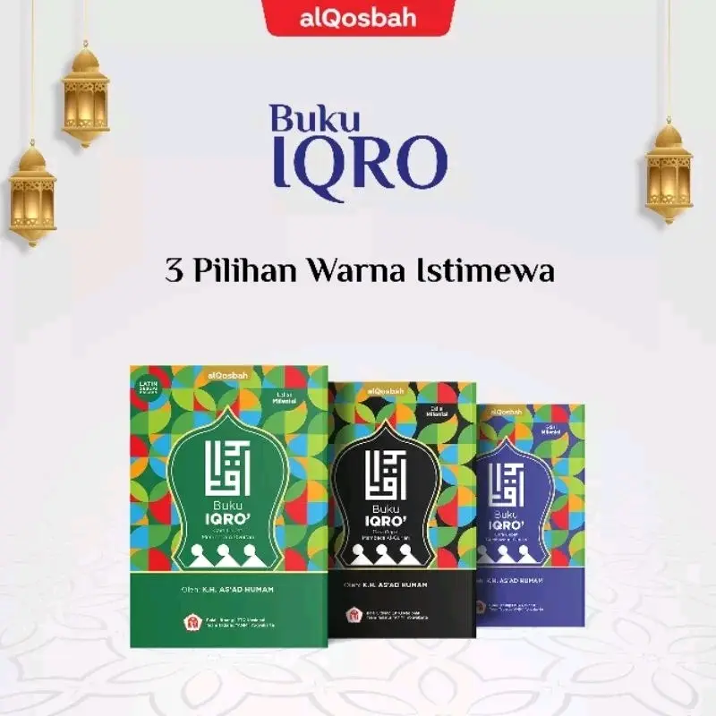 iqro' millenial full colour multiwarna latin / Buku Iqro' Millenial Disertai Transliterasi Latin Cara Cepat Membaca Al Quran Full Color Warna Jilid 1-6 Lengkap Iqro Bendel Jilid 1-6 Berwarna - Alqosbah