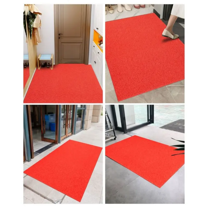 Thảm Trải sàn Lau Chân  Nhựa Rối Trải Sàn Sợi Mỳ Tôm Lau Sạch Chân Sạch Bụi Lót Sàn Chống Trơn Trượt,kích thước 1,2x0,5m 3