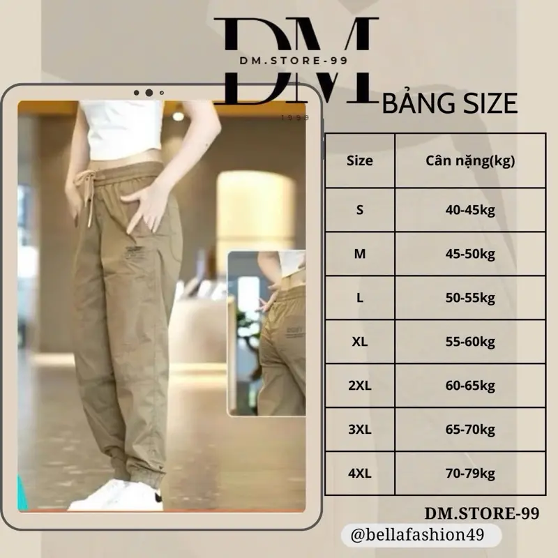 Quần Dài Thể Thao Dáng Jogger  Rộng chất kaki Phong Cách Đường Phố Thời Trang Xuân Thu Cho Nam Nữ  Trang Phục Sport