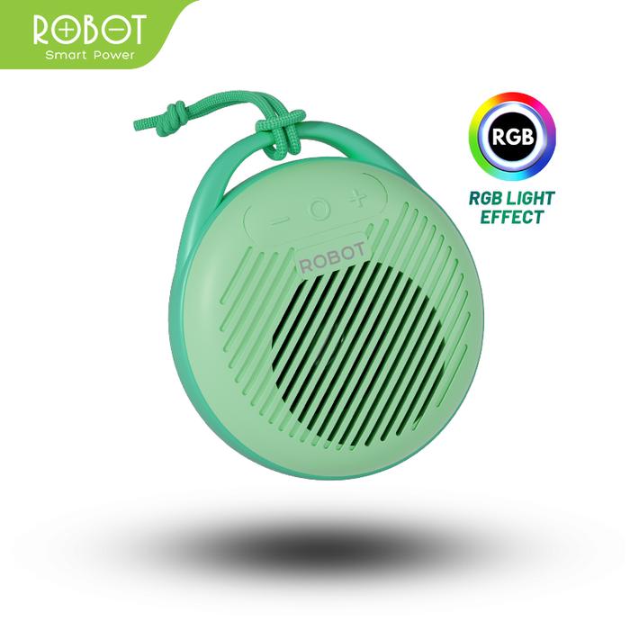 Promo ROBOT TWS Speaker Bluetooth 5.1 Mini Portable RB10 With RGB ...